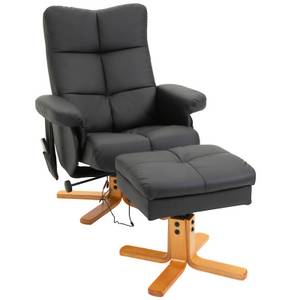 Homcom Massagesessel mit Liegefunktion B80 x T86 x H99 cm   Massage Sessel Fußstütze Elektronisch Massagesessel Fernbedienung 