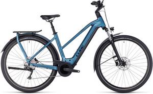 Cube Kathmandu Hybrid One Woman 750 (2023) blue´n´black Elektro-Trekkingrad