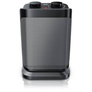 Brandson Keramikheizlüfter 1500W, Keramik Heizlüfter 2 Leistungsstufen, Überhitzungsschutz, Automatische Abschaltung, Umkippschutz, 40° Oszillation 