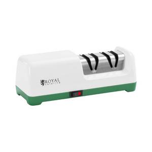 Royal Catering Messerschärfer Elektrischer Diamant-Messerschärfer - 2 Stufen - 20° - White - Ro… 