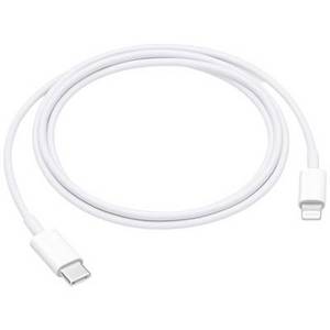 Apple iPad/iPhone/iPod Anschlusskabel [1x USB-C® Stecker - 1x Lightning] 1.00 m Weiß 