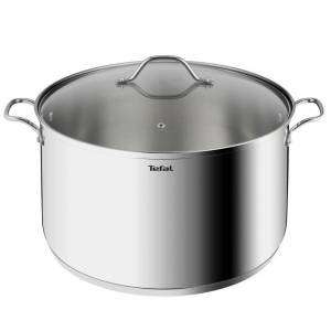 Tefal Kochtopf  Kasserolle Ø 32 cm Silberfarben 14 L 