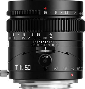 TTArtisan 50mm f1.4 Black Tilt MFT Normalobjektiv