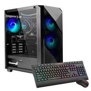 GameMax Striker 7448 Gaming-PC (AMD 7800X3D, GeForce RTX™ 5070 Ti, 32 GB RAM, 1000 GB SSD, Wasserkühlung, DDR5 RAM, Windows 11) 