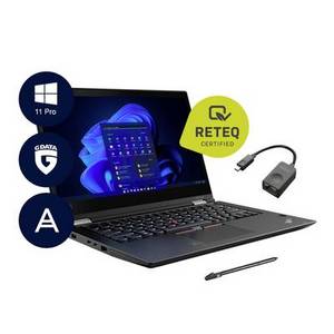 Lenovo X380 YOGA Notebook Refurbished (sehr gut) 33.8 cm (13.3 Zoll) Intel® Core™ i5 i5-8350U 8 GB 512 GB SSD Intel UHD Graphics 620 Windows® 11 Pro Schwarz 