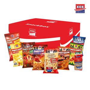 Sonstiges XOX Party-Snackbox, verschiedene Sorten, 5,5kg 