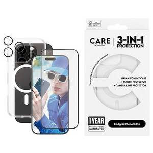 Panzerglass CARE by ® Flagship 3-in-1 Set iPhone 16 Pro