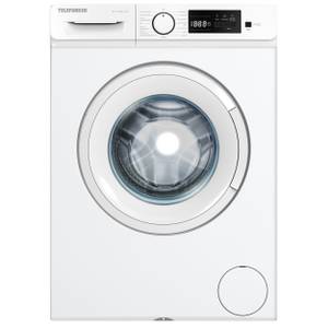 Telefunken Waschmaschine W-7-1400-A-W, 7 kg, 1400 U/min, AquaStop, Inverter Motor, Schontrommel, 7kg, Leise & Effizient, weiß 