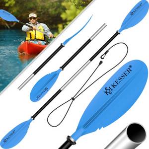 Kesser SUP-Paddel, Paddle Doppelpaddel 4-teilig für 