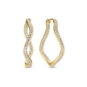 Sif Jakobs Jewellery Creolen SJ-E3879-CZ-YG 