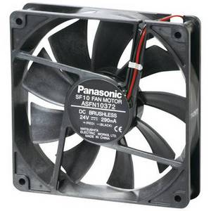 Panasonic ASFN16B72 Axiallüfter 24 V/DC 200.1 m³/h (L x B x H) 120 x 120 x 38mm 
