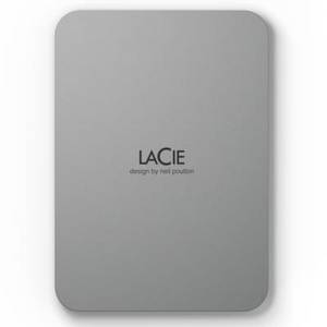 Lacie Mobile Drive Portable 2TB, moon silver 