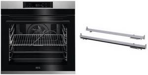 Aeg BPF742V2 Einbaubackofen BPE74228BM + TR2LFV edelstahl/cleansteel / A++ 