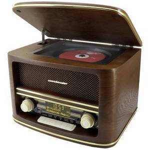 Soundmaster NR961 Tischradio DAB+, UKW AUX, USB, UKW, DAB+, CD, Bluetooth® Inkl. Fernbedienung Braun 