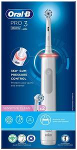 Oral-b Pro 3 3300W Sensitive Clean Elektrozahnbürste