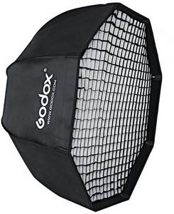 Godox Octo Schirmsoftbox Bowens 95cm + Grid Softbox