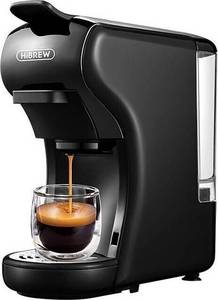 HiBREW 3-in-1 Kapselmaschine Schwarz H1A-black Kaffeekapselmaschine