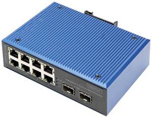 Digitus DN-651146 Industrial Ethernet Switch 8 + 2 Port 10 / 100 / 1000MBit/s 