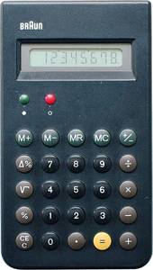 Braun BNE 001BK Tischrechner