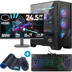 ONE GAMING Gaming PC Allround AN04 - Ryzen 5 5500 - Radeon RX 6650 XT Gaming-PC (23 Zoll, AMD Ryzen 5 5500, Radeon RX 6650 XT) 