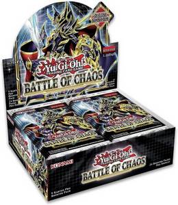 Konami Yu-Gi-Oh! Battle of Chaos Boosterpackungen Display bunt 