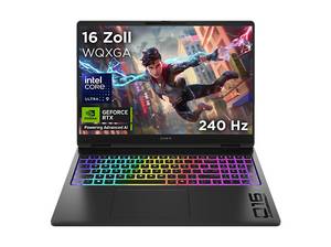  HP OMEN MAX Gaming Laptop 16-ah0393ng, Notebook, mit 16 Zoll Display, Intel® Core™ Ultra 9,275HX Prozessor, 32 GB RAM, 1 TB SSD, NVIDIA GeForce RTX™ 5080, Shadow Black Aluminium, Windows 11 Home (64 Bit) 