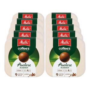 CoffeeB Melitta Auslese Lungo 9 Coffee Balls 51 g, 10er Pack 
