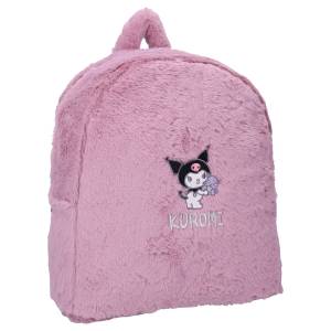 COFI 1453 Kuromi Rucksack Head In The Clouds – Lila Plüschrucksack für Kinder 