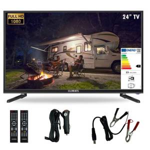 KB Elements ELT24DE910B LED-Fernseher (60,00 cm/24 Zoll, Full HD, 12/220 Volt, Hotelmodus, Triple Tuner) 