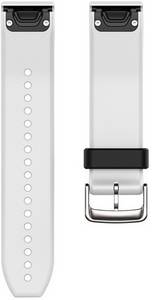 Garmin QuickFit 22 Watch Strap Silicone white Smartwatch-Armband