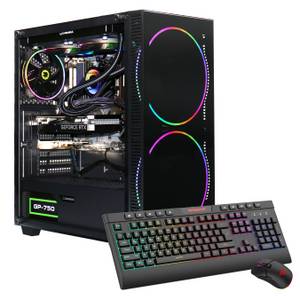 GameMax Gaming-PC »Black Hole 7815 AMD Ryzen 5 7500F WAK 16GB DDR5 RAM 1TB SSD RTX 5070« Windows 11, DDR5 RAM 