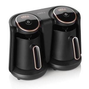Arzum Espressomaschine OKKA Minio 880W Duo Türkische Kaffeemaschine, waschbare Kaffeekanne 