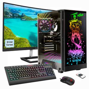 GameMax Multimedia-PC Rockstar PC-Komplettsystem (32