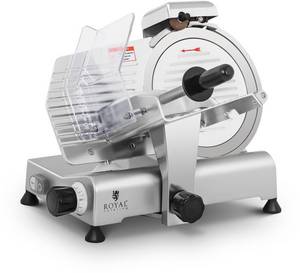 Royal Catering Aufschnittmaschine Allesschneider Edelstahl Ø 250 Mm Schrägschneider 480 U/Min Aufschnittmaschine