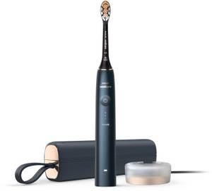 Philips Sonicare Schallzahnbürste »HX9992 Prestige 9900«, 1 St. Aufsteckbürsten, Leistungsstarke Zahnbürste, SenseIQ: Erkennung, Anpassung + Pflege, All-in-One-Bürstenkopf, KI-gesteuerte Sonicare App 