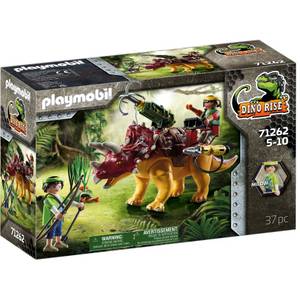 Playmobil 71262 Dino Rise Triceratops, Konstruktionsspielzeug 