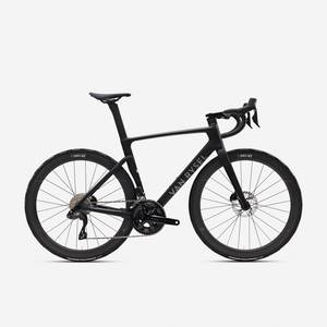 Van rysel Rennrad Race RCR-R CF Shimano 105 Di2 Powermeter Schwarz 