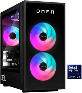 Hp GT16-0064ng Gaming-PC (Intel Core Ultra 7 265F, NVIDIA® GeForce RTX™ 5070 (12 GB GDDR7 dediziert), 32 GB RAM, 1000 GB SSD, Luftkühlung) 