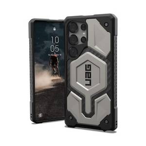 Uag Urban Armor Gear Monarch Pro Case mit Magnet-Modul Samsung Galaxy S25 Ultra titan 