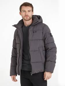 Calvin Klein Steppjacke, mit Kapuze, mit Stehkragen 