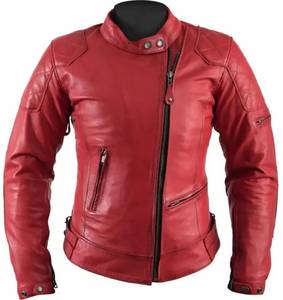 Helston's Helstons KS70 Damen Lederjacke rot