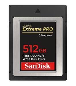 Sandisk Extreme Pro Kompaktflash Speicherkarte 512 GB (Schwarz) (Versandkostenfrei) 