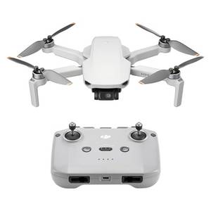  DJI Mini 4K, Drohne mit 4K UHD Kamera für Erwachsene, unter 249 g, 3-Achsen Gimbal Stabilisierung, 10 km Videoübertragung, autom. Rückkehr, Windwiderstand, 1 Akku für 31 min Flugzeit, C0, QuickShots 