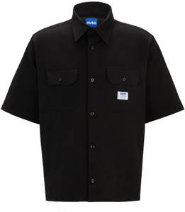 Hugo Ekyno (50517871) black Freizeithemd