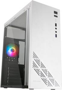 Mars Gaming MC100 White Midi Tower