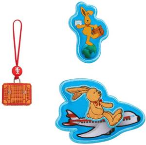 Step By Step Magic Mags Felix der Hase, Weltreise Schulranzen-Patches