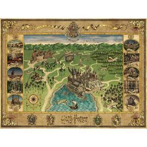 Ravensburger Puzzle Hogwarts Karte 