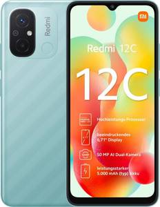 Xiaomi Redmi 12C 128GB Green Dual-SIM Handy