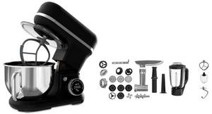 Medion ® Küchenmaschine MD 18442, 1200 W, 5 l Schüssel, schwarz 