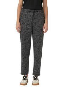 S.oliver Stoffhose mit Leo-Print 